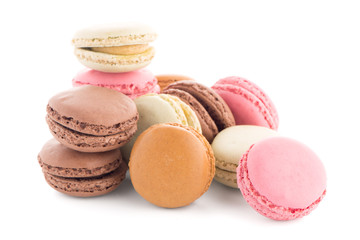 Colorful French Macarons