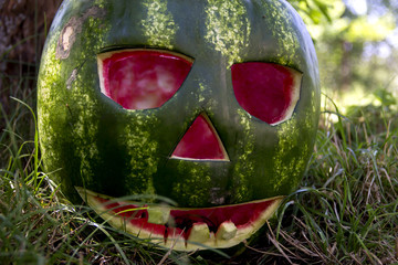 halloweens watermelon