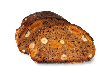 Unleavened bread isolated on a white