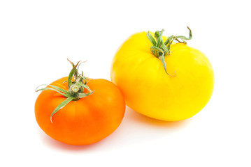 pair of fresh tomatoes