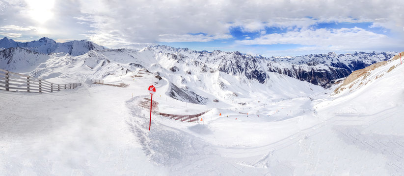 Alpenpanorama Ischgl in Tirol