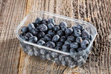 Schale Heidelbeeren