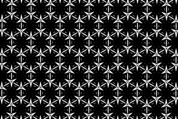 Простые узоры в чёрном и белом цвете. 3.19

