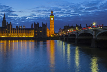 Obraz na płótnie Canvas Houses of Parliament in London