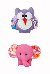 Owl and elephant craft, accessory