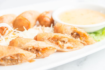 Fried spring rolls