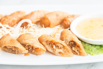 Fried spring rolls