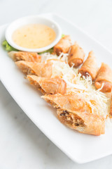 Fried spring rolls