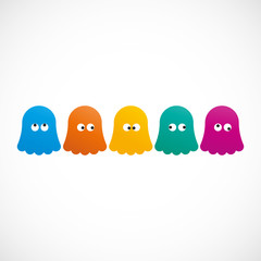 fantôme couleur fun