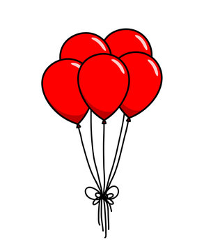 Balloon Cartoon Images – Browse 338 Stock Photos, Vectors, and Video