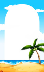 Beach view at daytime