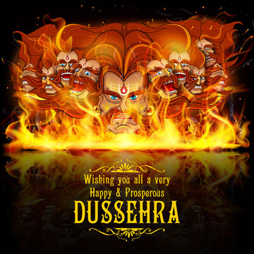 Raavan Dahan for Dusshera celebration