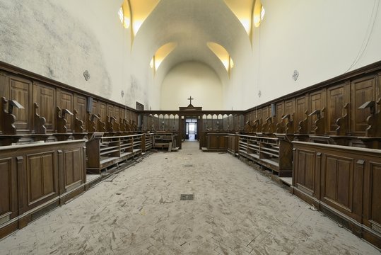 Abandoned monastic Choir