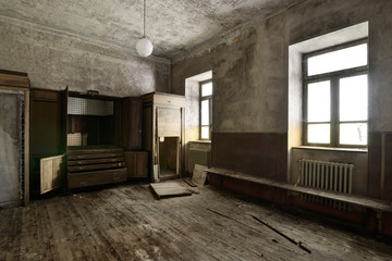 old abandoned room