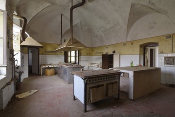 Old abandoned kitchen