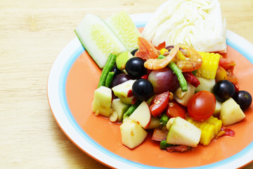 spice fruits salad