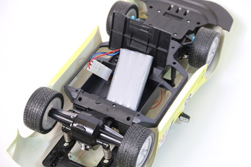 rc radio control car without body shell