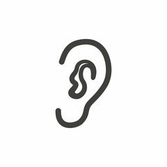Ear   icon.