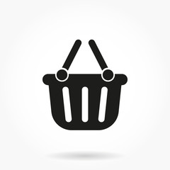 Shopping basket icon.