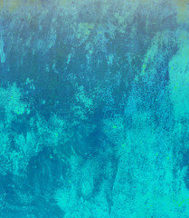 Blue wall texture or background
