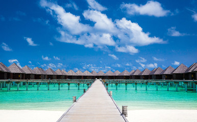 tropical beach in Maldives