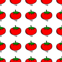 seamless psttern with tomato-1