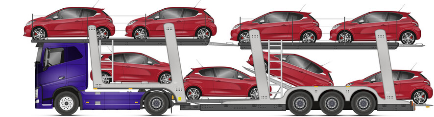 Camion transport voiture 11 © Norman75