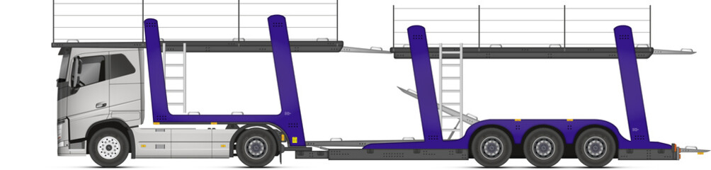 Camion transport voiture 13 © Norman75