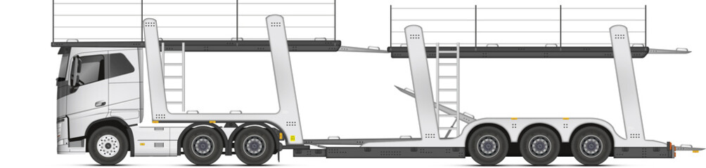 Camion transport voiture 18 © Norman75