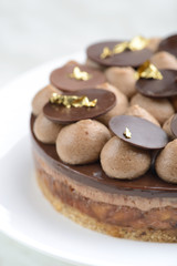 Hazelnut chocolate cake