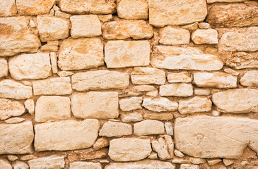 Rustikale Alte Stein Mauer Hintergrund Textur