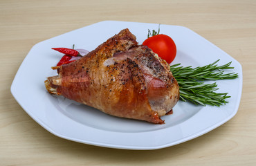  Rosted turkey leg