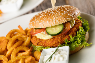 Crispy Chicken Burger