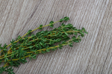 Thyme branch