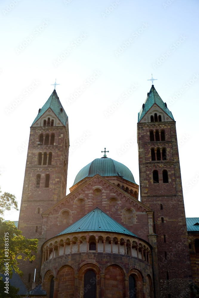 Wall mural sankt-josephs-kirche in speyer