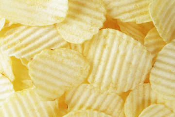ripple potato chips from above