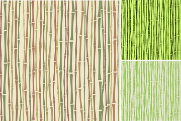 seamless texture with bamboo stalks