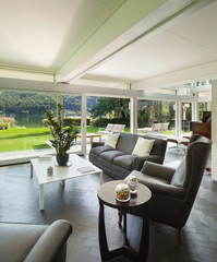 living room of a modern house