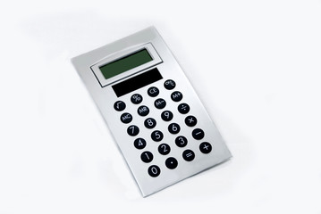 Modern Calculator Isolated On White