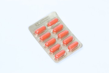 Capsule panel light color on a white background.