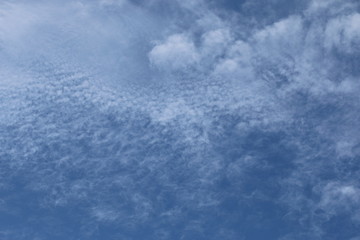 Fototapeta premium Blue sky with some clouds