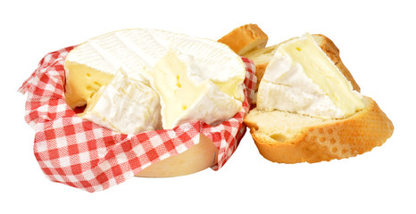 Camembert Cheese And Crusty Bread