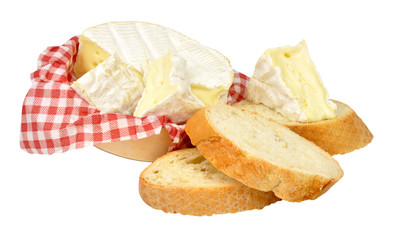 Camembert Cheese And Crusty Bread