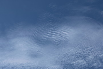 Blue sky with some clouds
