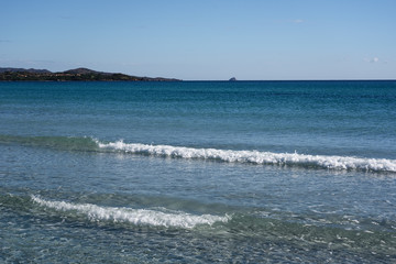 Clear Mediterranean sea water.