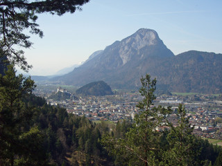Blick vom Kaisertal auf Kufstein und den Pendling, Tirol