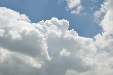 Naklejka na ściany i meble Cloud in a sky
