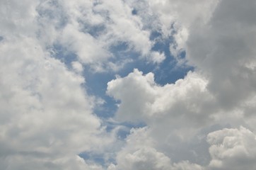 Cloud in a sky