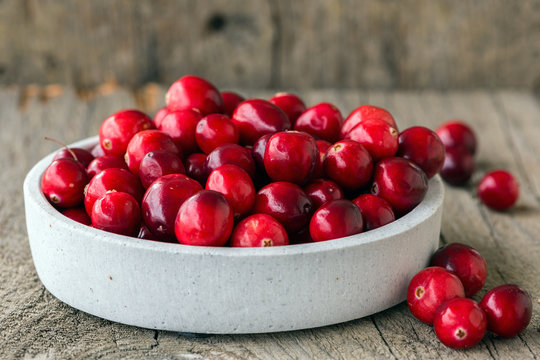Schälchen mit Cranberrys