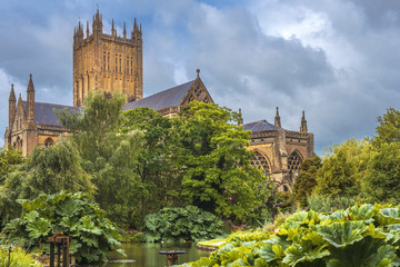 Fototapeta premium Wells Cathedral, Somerset, England